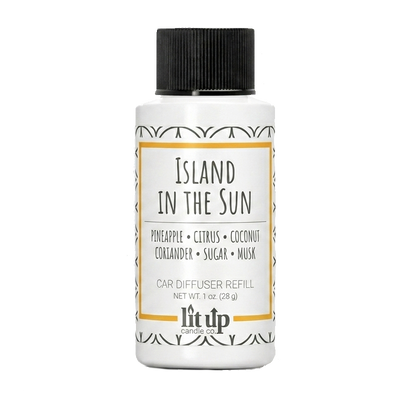 Island in the Sun scented car diffuser + refill