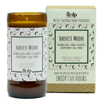Harvest Moon 8 oz. soy candle with box