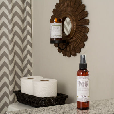 Mountains in the Mist scented 4 oz. room & linen spray - FKA Earthen Oak