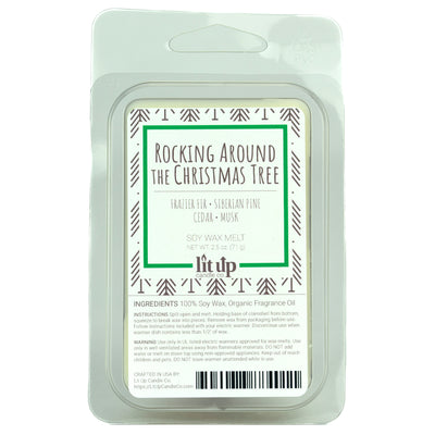 Rocking Around the Christmas Tree scented 2.5 oz. soy wax melt - FKA Frazier Fir