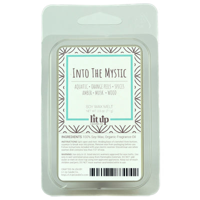 Into the Mystic scented 2.5 oz. soy wax melt - FKA Green Tea & Willow