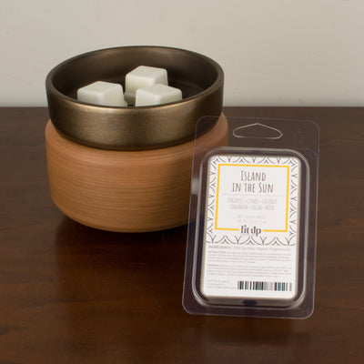 Island in the Sun scented 2.5 oz. soy wax melt - FKA Pineapple Cilantro