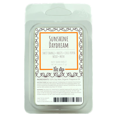 Sunshine Daydream scented 2.5 oz. soy wax melt - FKA Sweet Orange & Chili Pepper