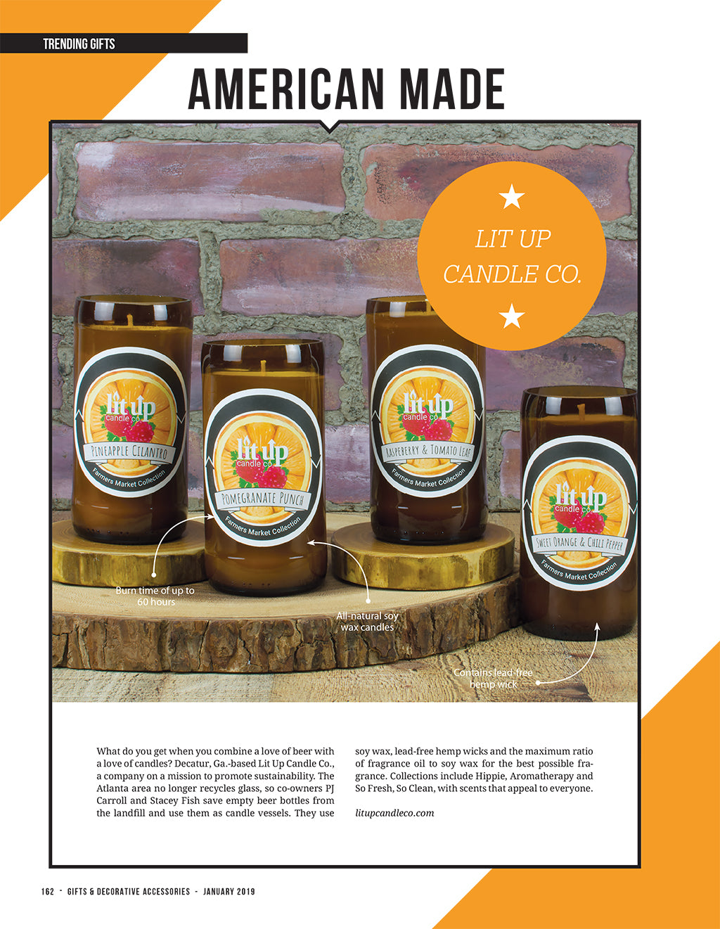 JAN. 2019 | Gifts & Decorative Accessories