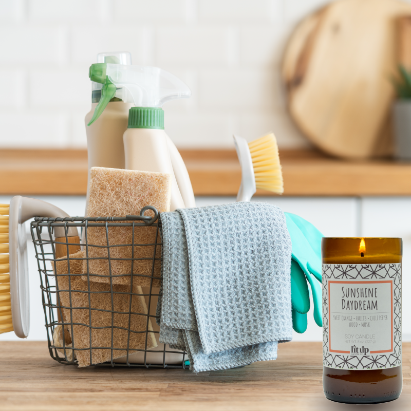 How to Sustainably Clean Your Home using 4 Non-Toxic (and Inexpensive) Ingredients