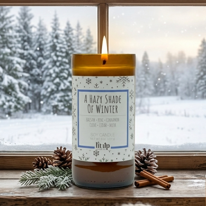 A Hazy Shade of Winter 8 oz. soy candle