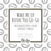 Wake Me Up Before You Go-Go scented 8 oz. soy candle in upcycled beer bottle - FKA Black Coffee