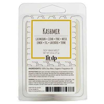 Kashmir scented 2.5 oz. soy wax melt - FKA Cashmere