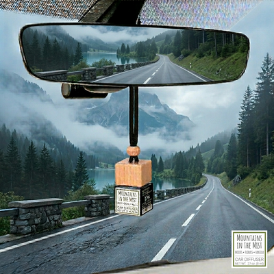 Mountains in the Mist scented car diffuser + refill