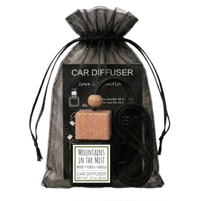 Mountains in the Mist scented car diffuser + refill