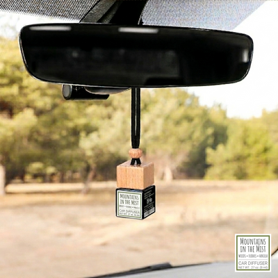 Mountains in the Mist scented car diffuser + refill