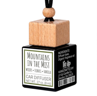 Mountains in the Mist scented car diffuser + refill