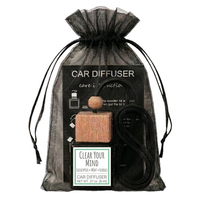 Clear Your Mind scented car diffuser + refill