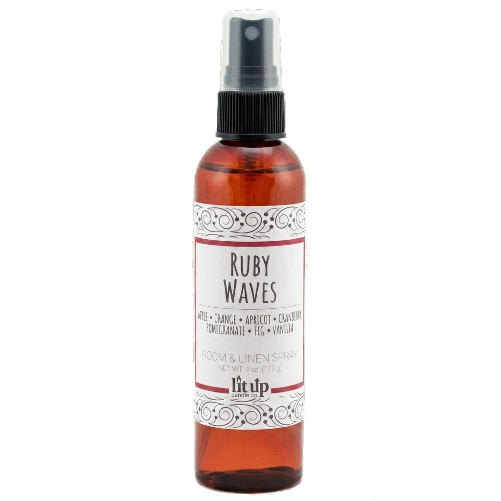 Ruby Waves scented 4 oz. room & linen spray
