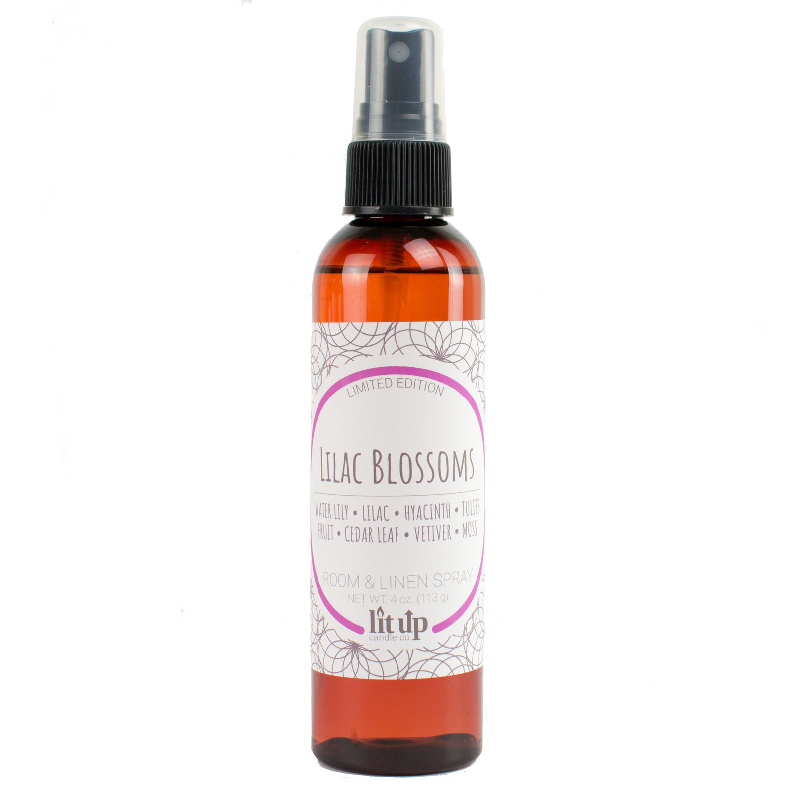 Lilac Blossoms scented 4 oz. room & linen spray