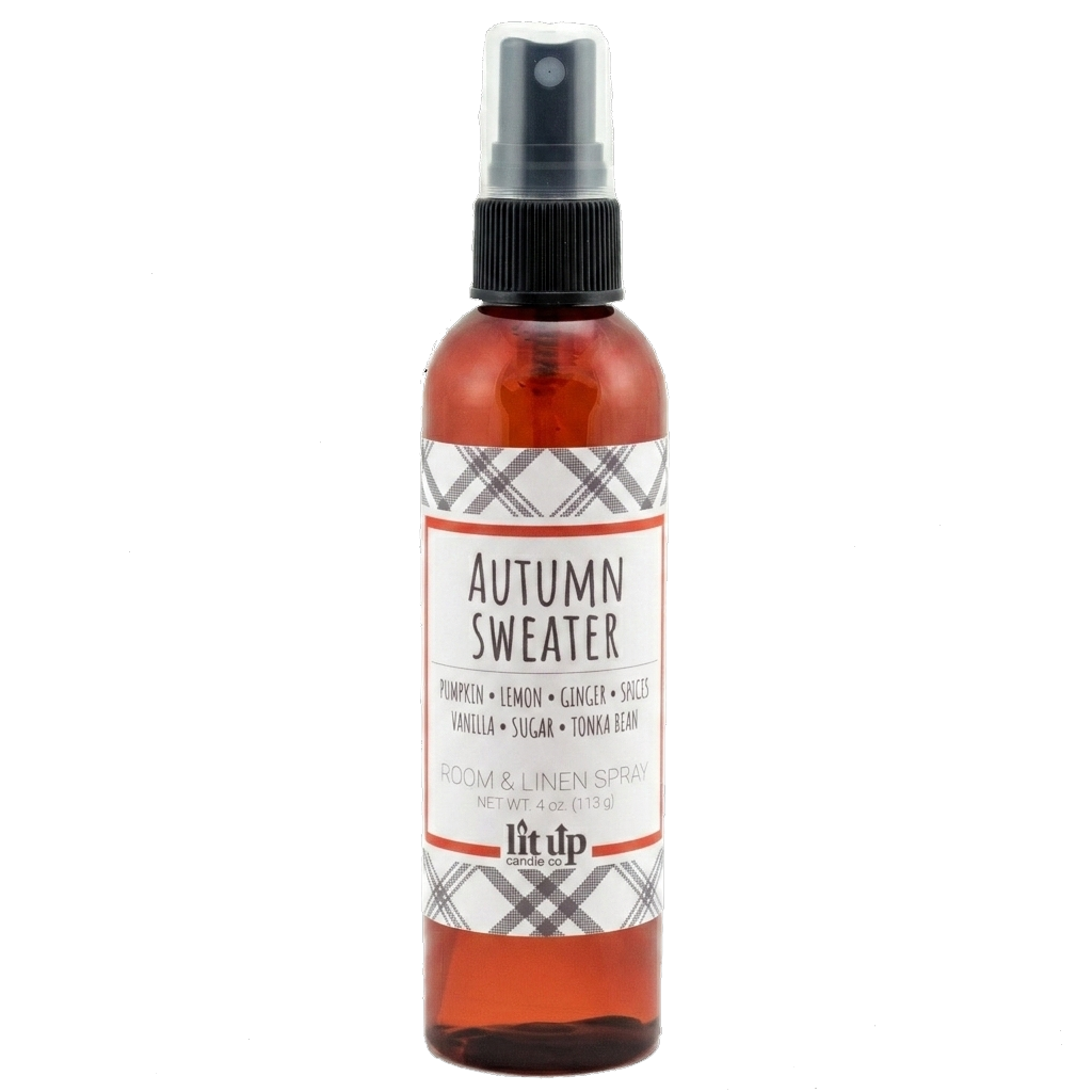 Autumn Sweater scented 4 oz. room & linen spray