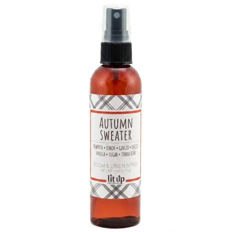 Autumn Sweater scented 4 oz. room & linen spray