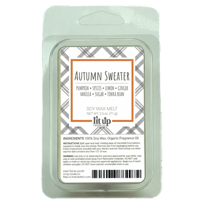 Autumn Sweater 2.5 oz. soy wax melt