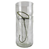 Self-Watering Planter handcrafted from upcycled wine bottle