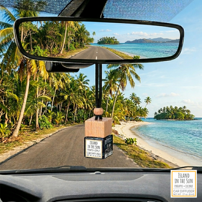 Island in the Sun scented car diffuser + refill