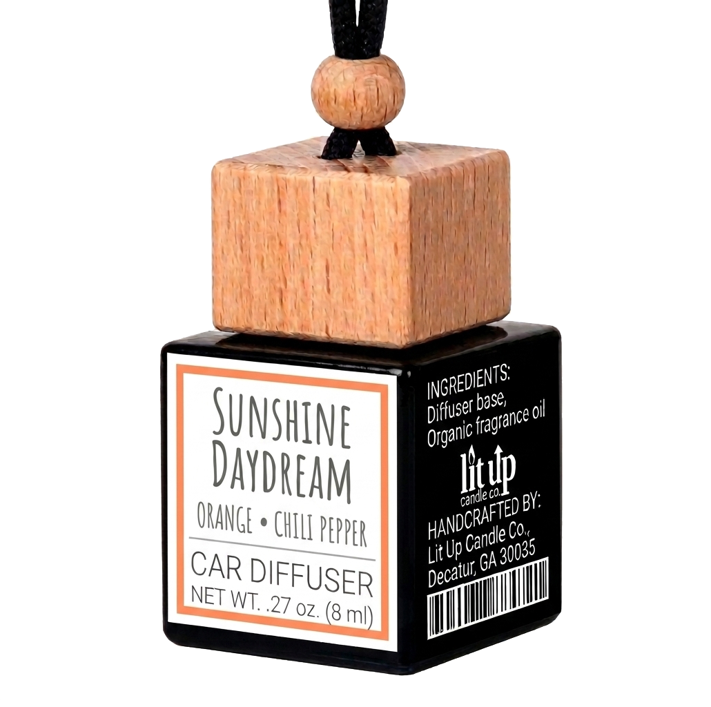 Sunshine Daydream scented car diffuser + refill