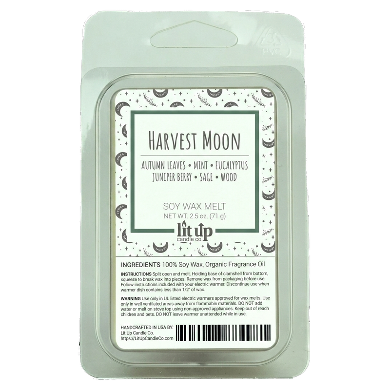 Harvest Moon scented 2.5 oz. soy wax melt