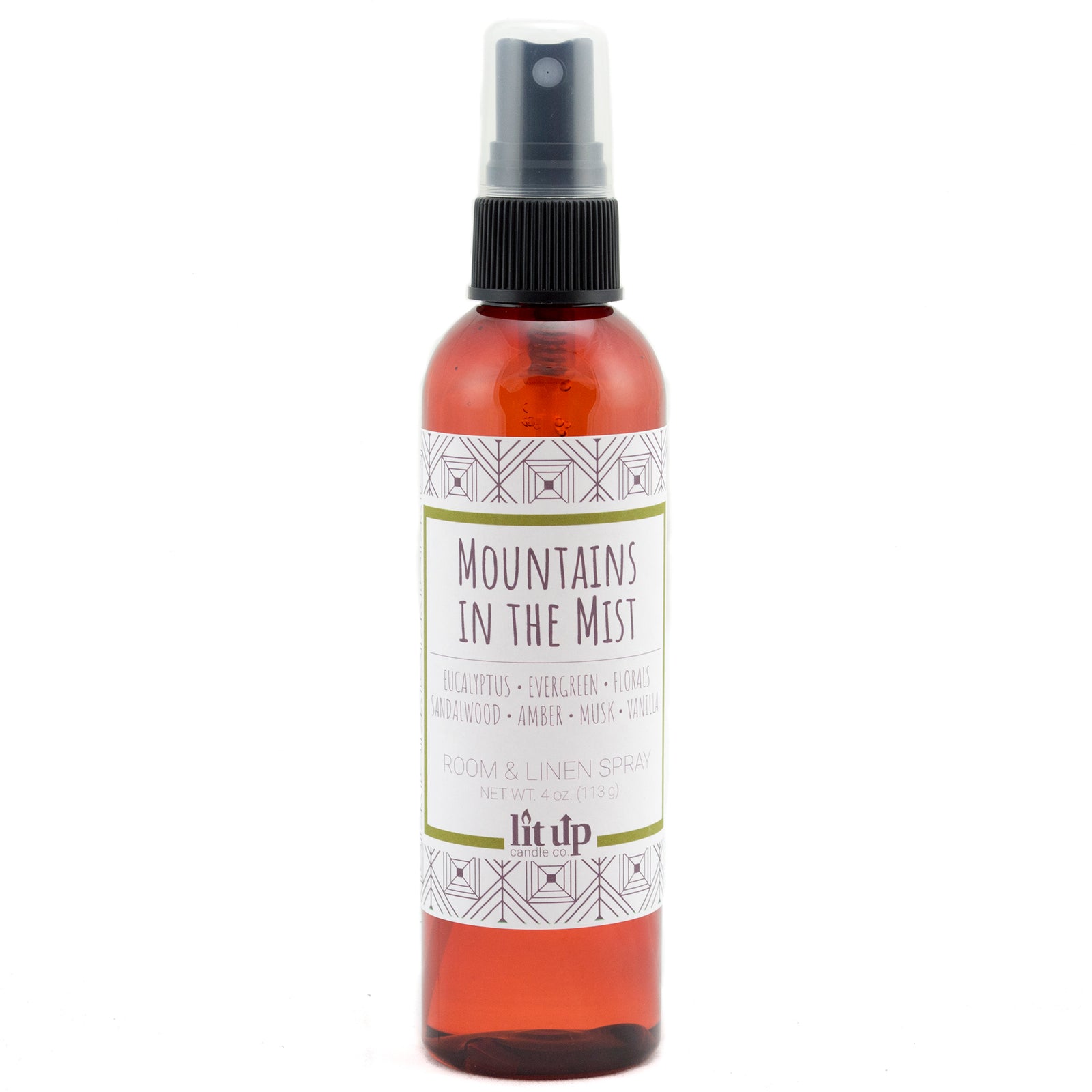 Mountains in the Mist scented 4 oz. room & linen spray - FKA Earthen Oak