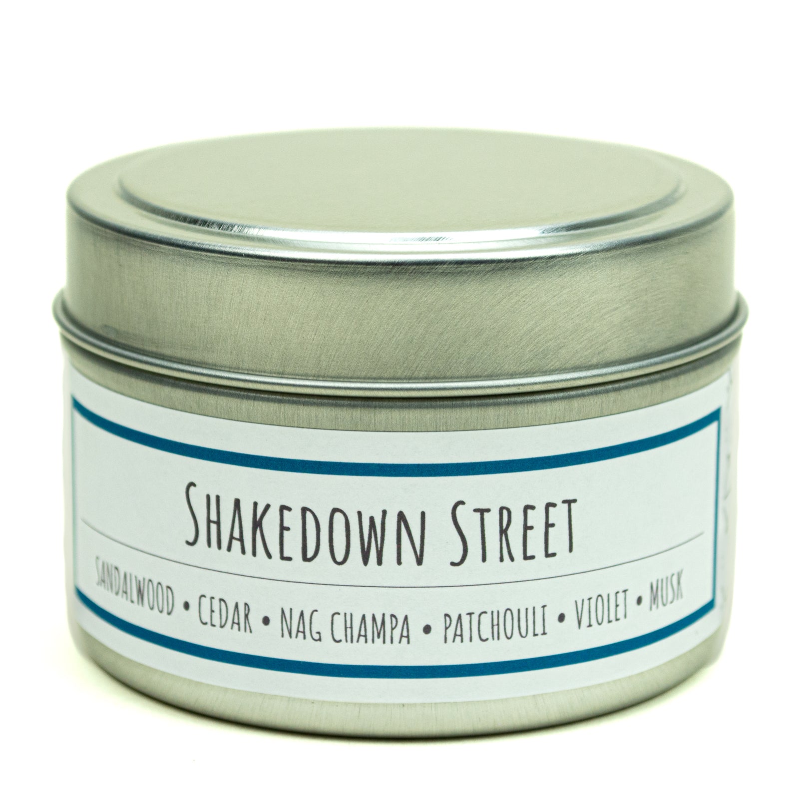 Shakedown Street scented 3 oz. soy candle in travel tin - FKA Flower Child