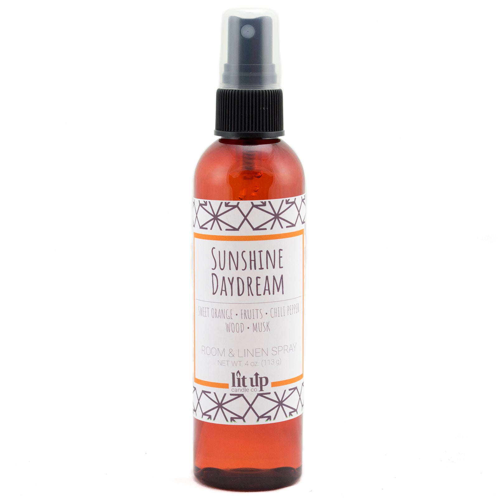 Sunshine Daydream scented 4 oz. room & linen spray - FKA Sweet Orange & Chili Pepper