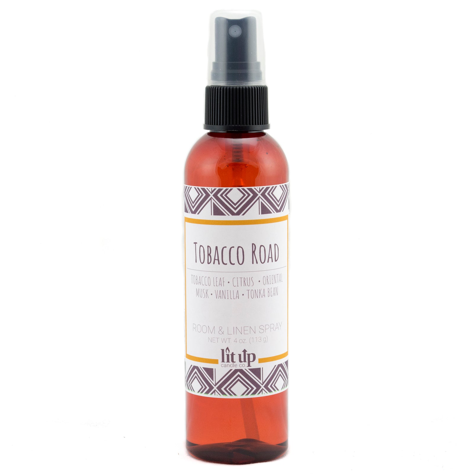 Tobacco Road scented 4 oz. room & linen spray - FKA Tobacco Caramel